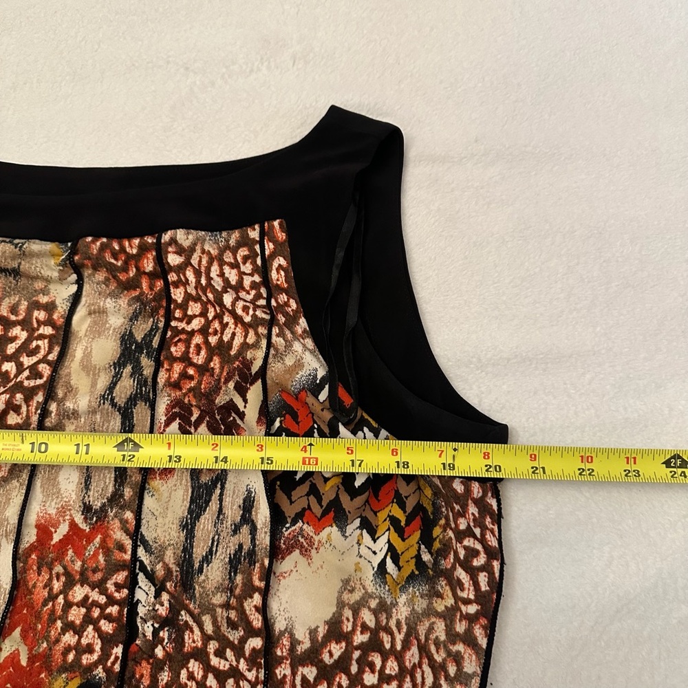 Perceptions Multicolor Patterned Maxi Dress - image 5